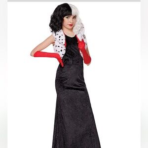 Cruella Costume kids size 12/14